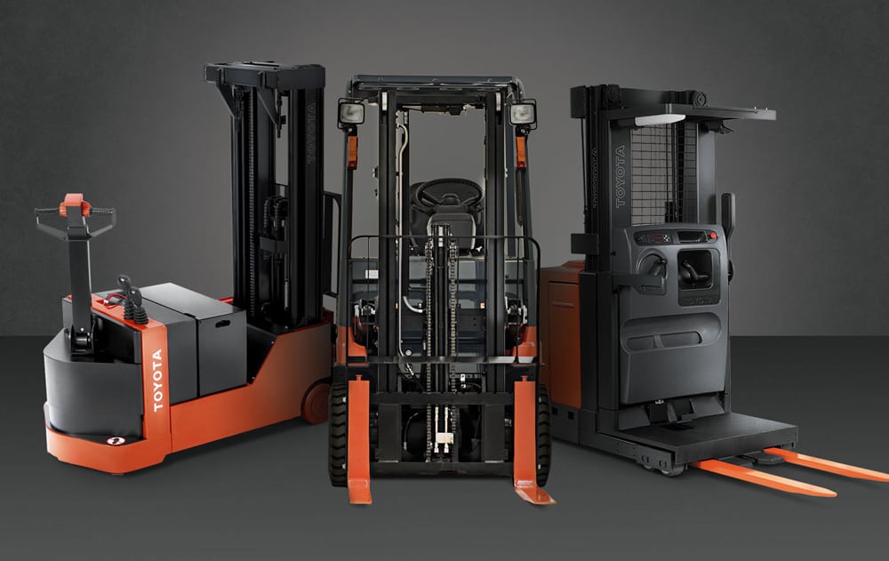 3 fork lifts